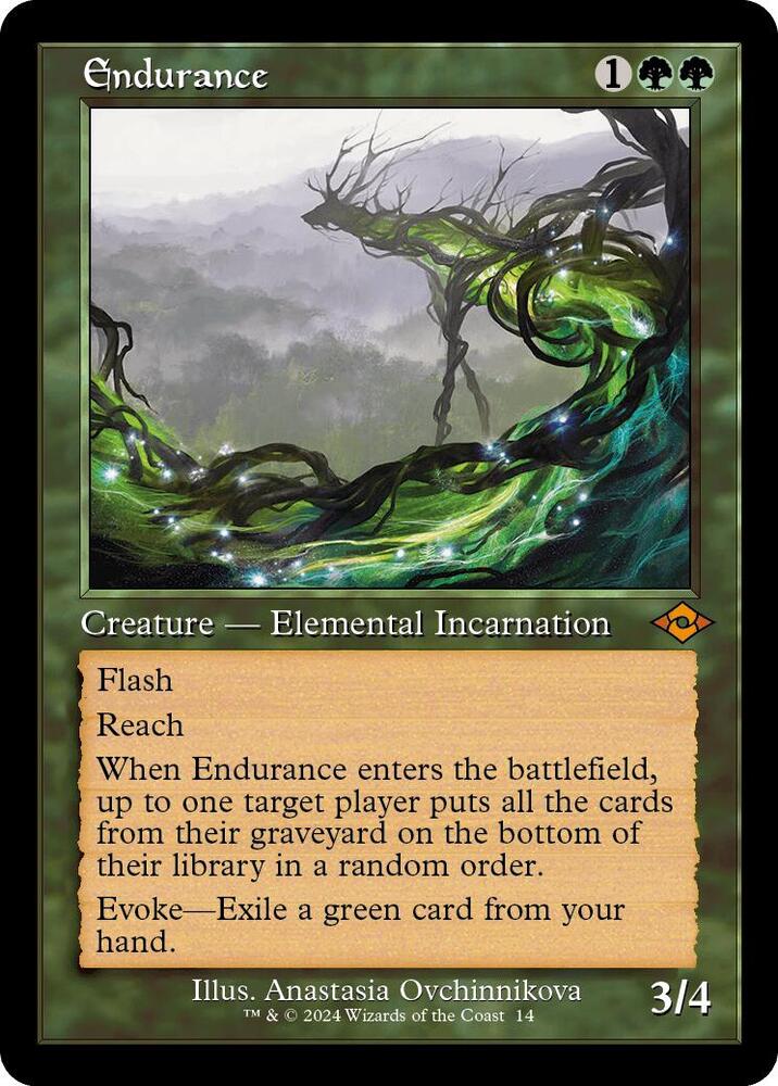 Endurance (Retro Frame) 14 card from Modern Horizons 2