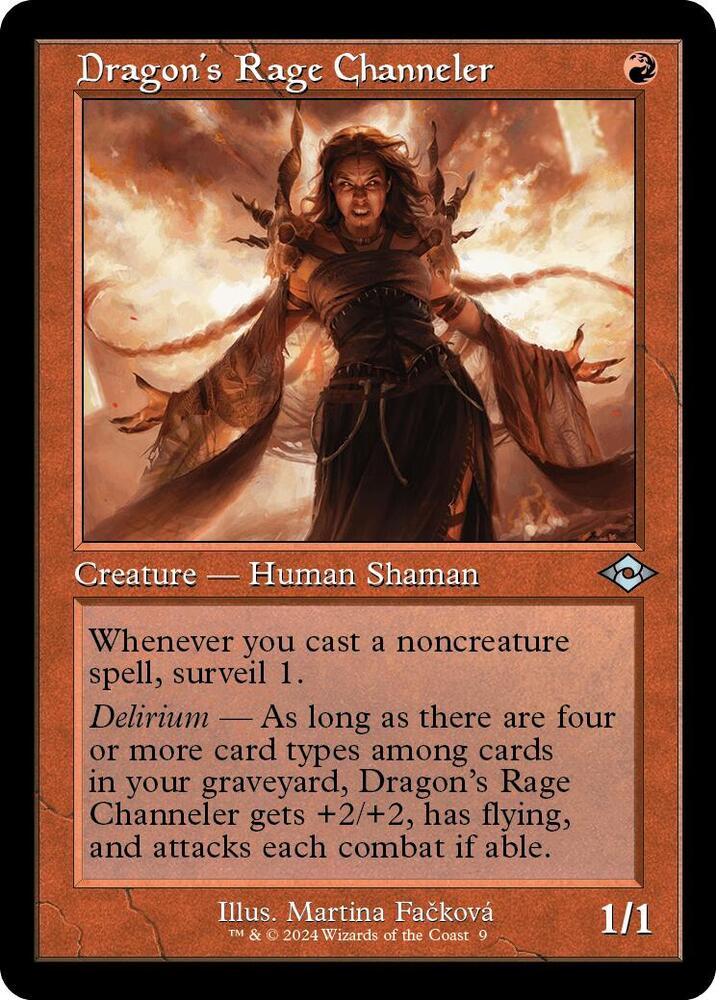 Dragon's Rage Channeler (Retro Frame) 9 card from Modern Horizons 2