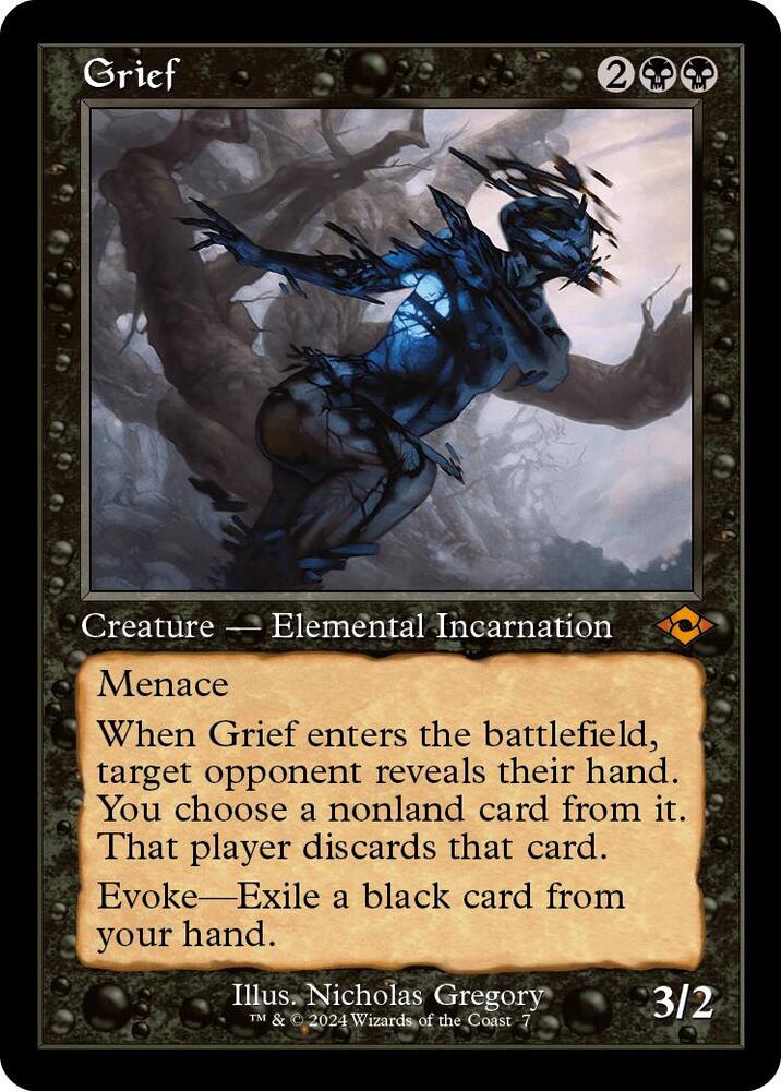 Grief (Retro Frame) 7 card from Modern Horizons 2
