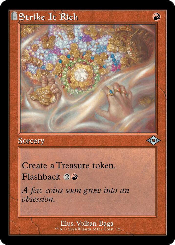 Strike It Rich (Retro Frame) 12 card from Modern Horizons 2
