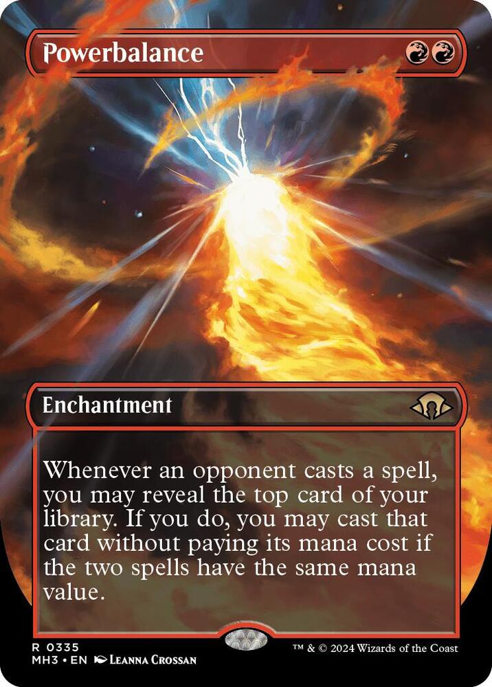 Powerbalance (Borderless) 335 card from Modern Horizons 3