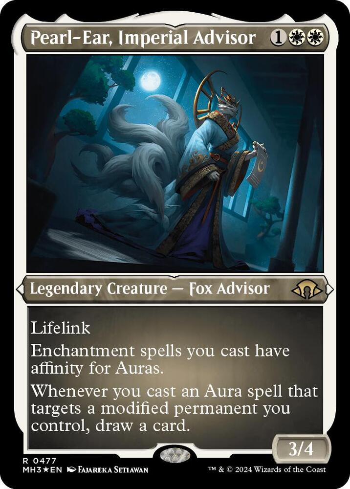 Pearl-Ear, Imperial Advisor (Foil Etched) 477 card from Modern Horizons 3