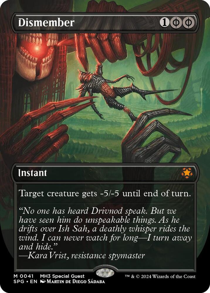 Dismember (Borderless) 41 card from Special Guests