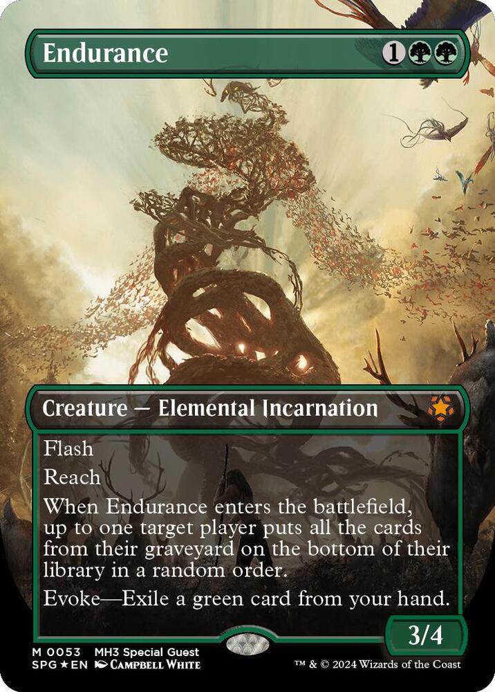 Endurance (Borderless) (Textured Foil) 53 card from Special Guests