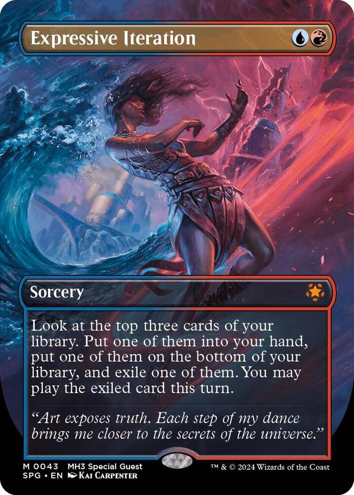 Expressive Iteration (Borderless) 43 card from Special Guests