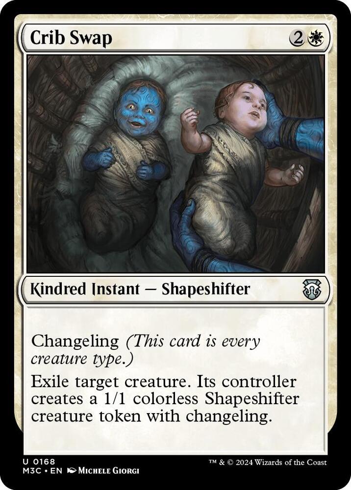 Crib Swap 168 card from Commander: Modern Horizons 3