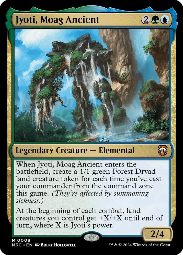 Jyoti, Moag Ancient 8 card from Commander: Modern Horizons 3