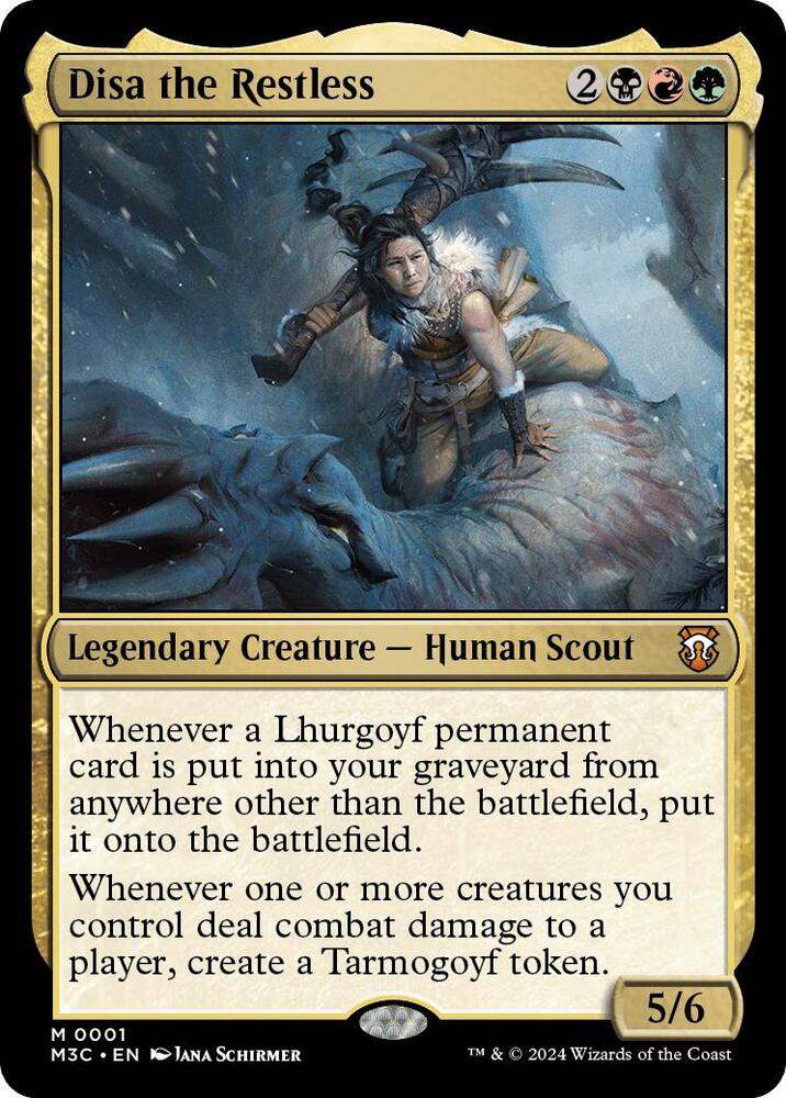 Disa the Restless 1 card from Commander: Modern Horizons 3