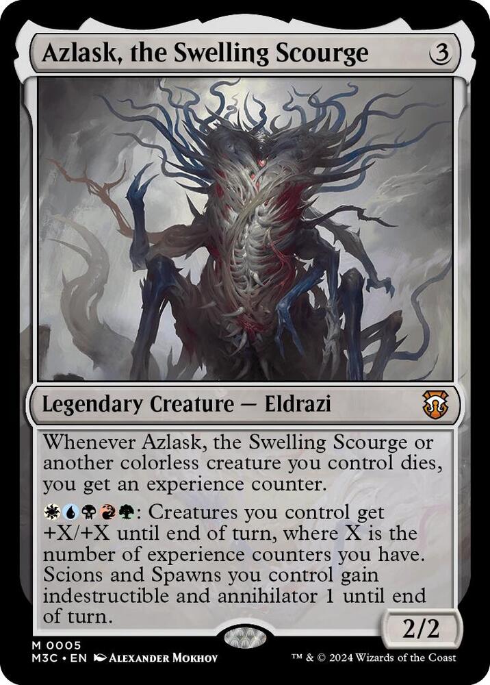 Azlask, the Swelling Scourge 5 card from Commander: Modern Horizons 3