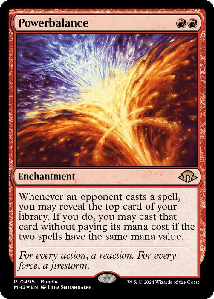 Powerbalance (MH3 Bundle) 495 card from Unique and Miscellaneous Promos