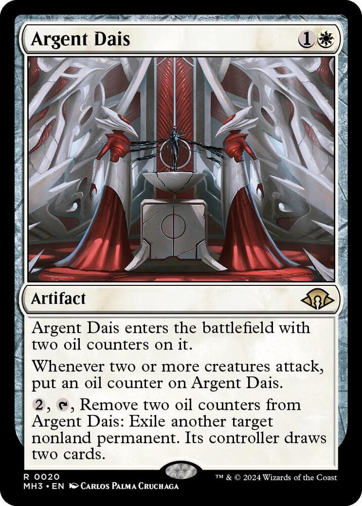 Argent Dais 20 card from Modern Horizons 3