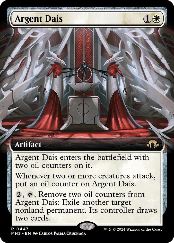 Argent Dais (Extended Art) 447 card from Modern Horizons 3