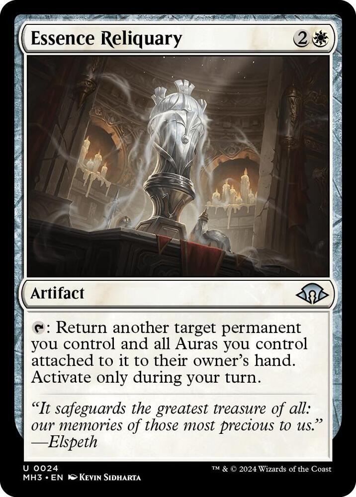 Essence Reliquary 24 card from Modern Horizons 3