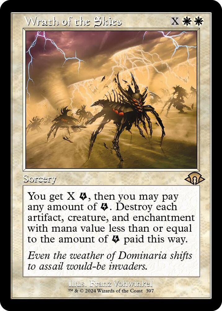 Wrath of the Skies (Retro Frame) 397 card from Modern Horizons 3