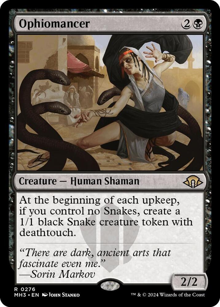 Ophiomancer 276 card from Modern Horizons 3