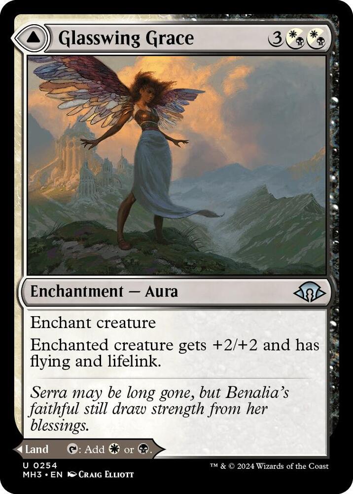 Glasswing Grace 254 card from Modern Horizons 3