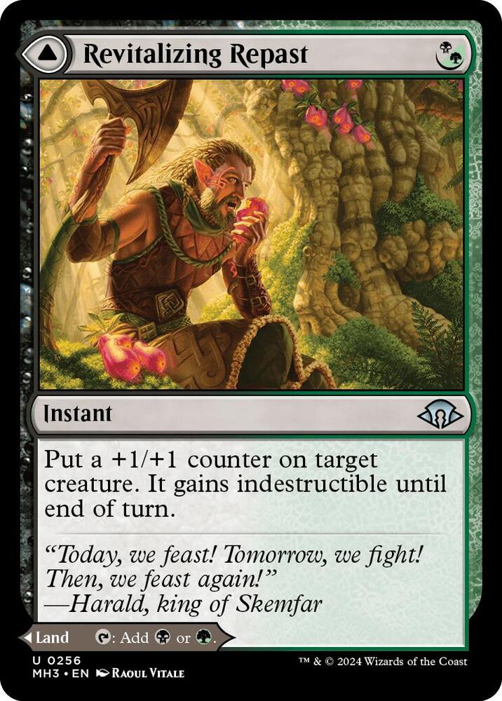Revitalizing Repast 256 card from Modern Horizons 3