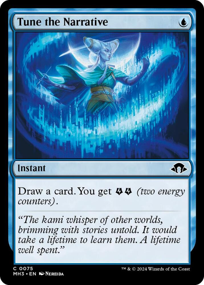Tune the Narrative 75 card from Modern Horizons 3