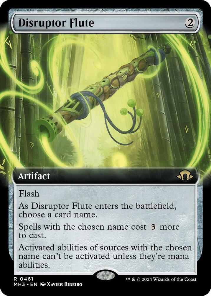 Disruptor Flute (Extended Art) 461 card from Modern Horizons 3