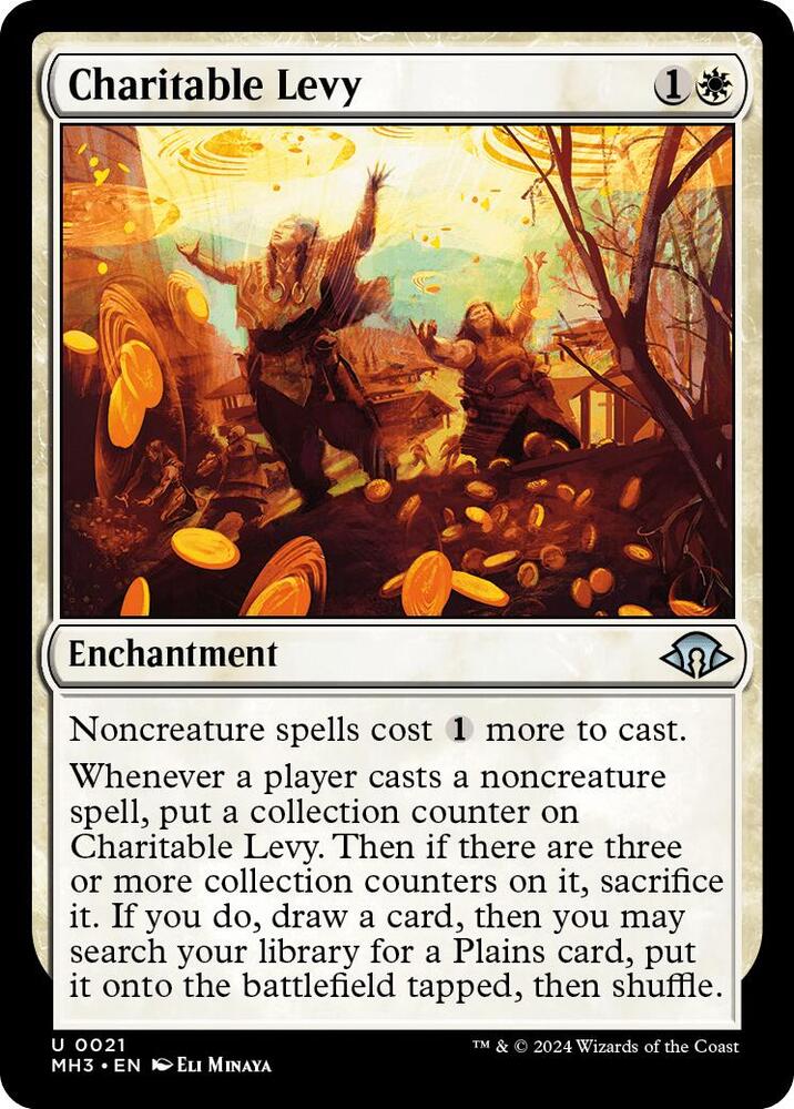 Charitable Levy 21 card from Modern Horizons 3