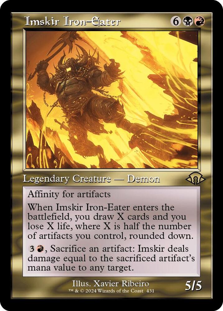 Imskir Iron-Eater (Retro Frame) 431 card from Modern Horizons 3