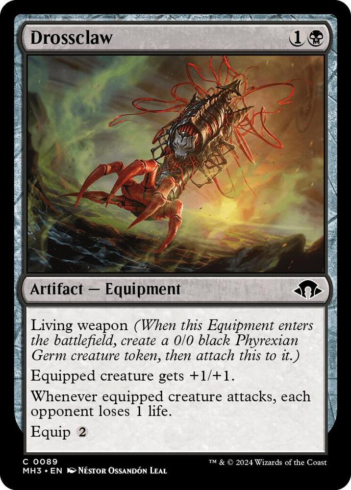 Drossclaw 89 card from Modern Horizons 3