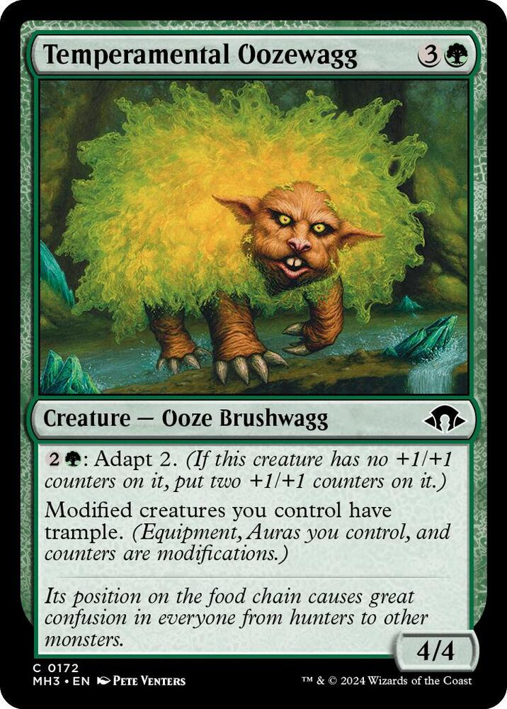 Temperamental Oozewagg 172 card from Modern Horizons 3