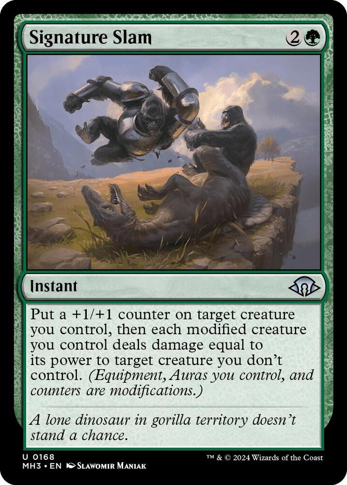 Signature Slam 168 card from Modern Horizons 3