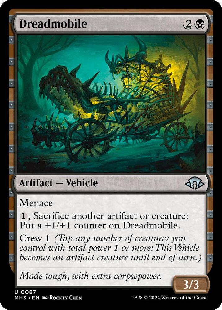 Dreadmobile 87 card from Modern Horizons 3