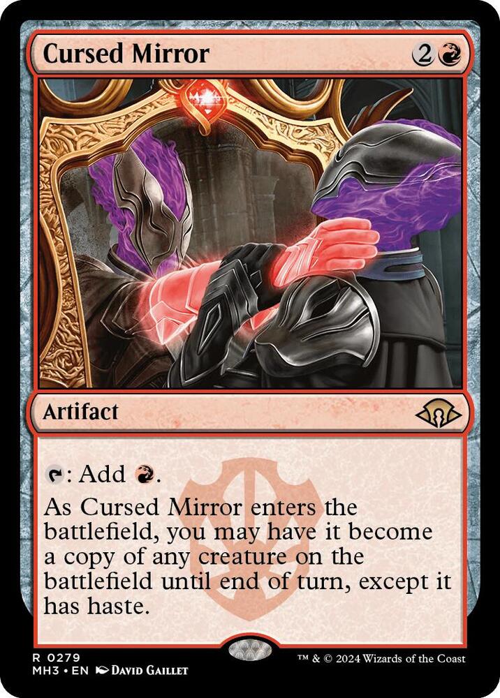 Cursed Mirror 279 card from Modern Horizons 3