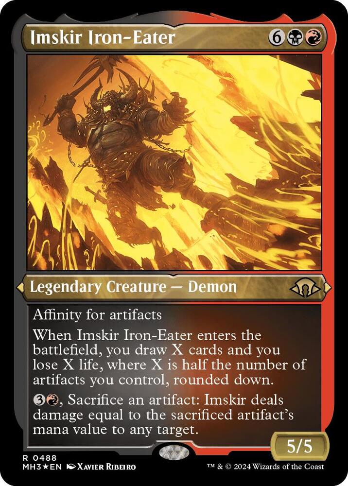 Imskir Iron-Eater (Foil Etched) 488 card from Modern Horizons 3