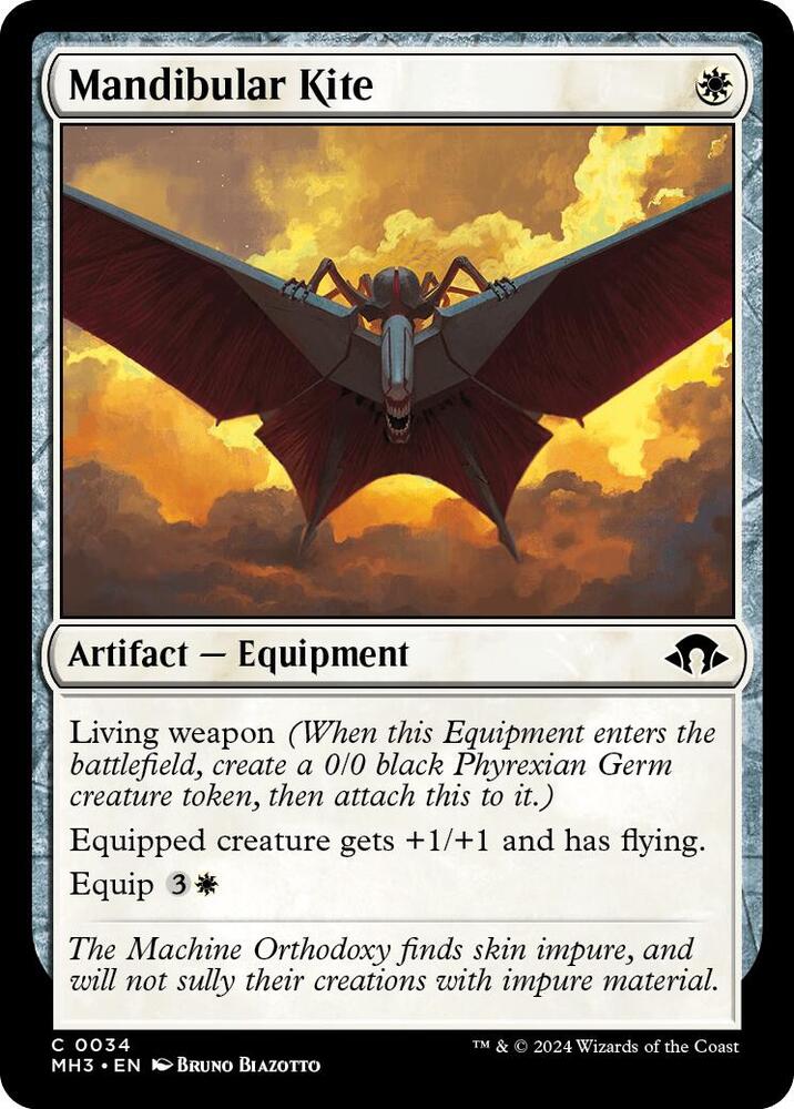Mandibular Kite 34 card from Modern Horizons 3