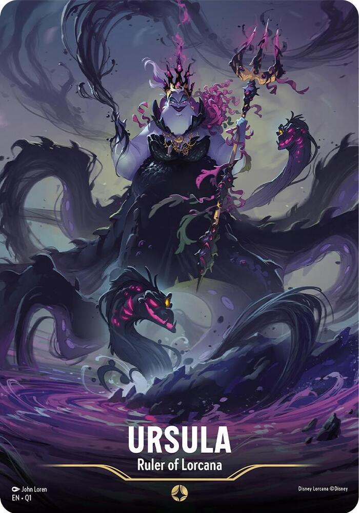 Ursula - Ruler of Lorcana (Oversized) card from Illumineer's Quest: Deep Trouble