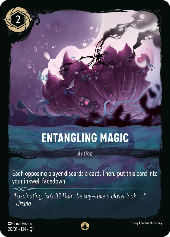 Entangling Magic 20/31 card from Illumineer's Quest: Deep Trouble