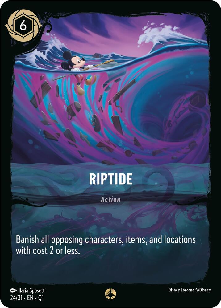 Riptide 24/31 card from Illumineer's Quest: Deep Trouble