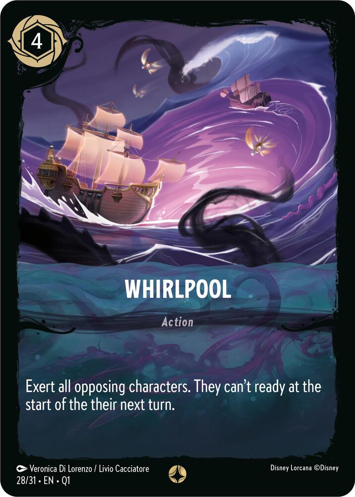 Whirlpool 28/31 card from Illumineer's Quest: Deep Trouble