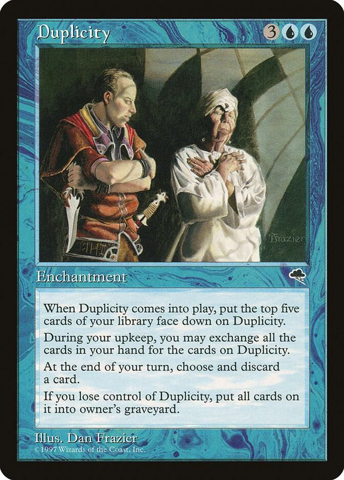 Duplicity 60 card from Tempest