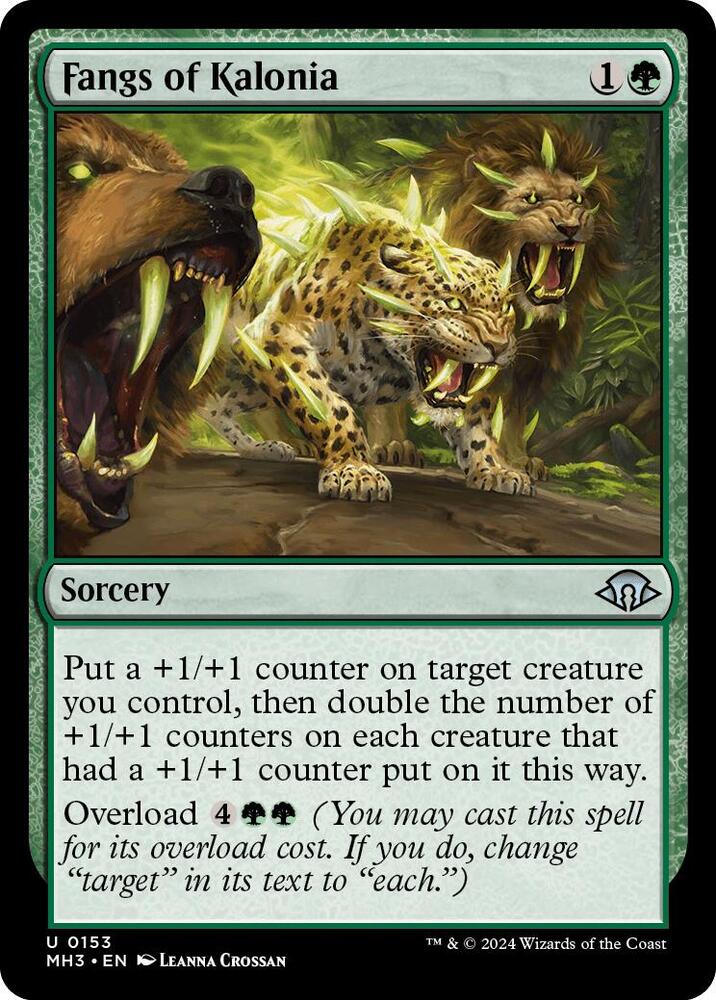 Fangs of Kalonia 153 card from Modern Horizons 3