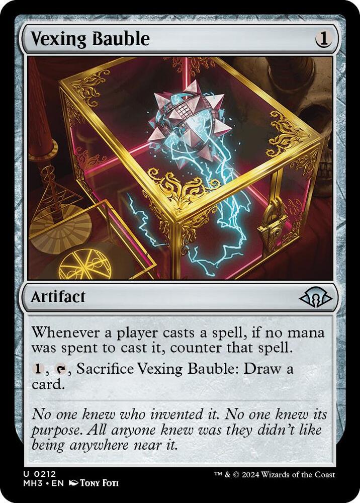Vexing Bauble 212 card from Modern Horizons 3
