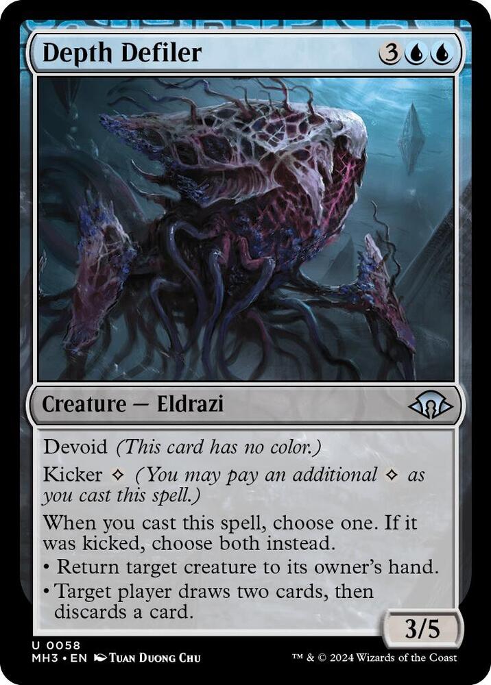 Depth Defiler 58 card from Modern Horizons 3