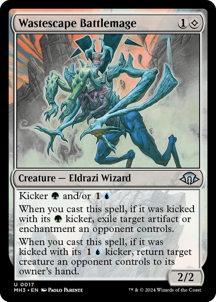 Wastescape Battlemage 17 card from Modern Horizons 3