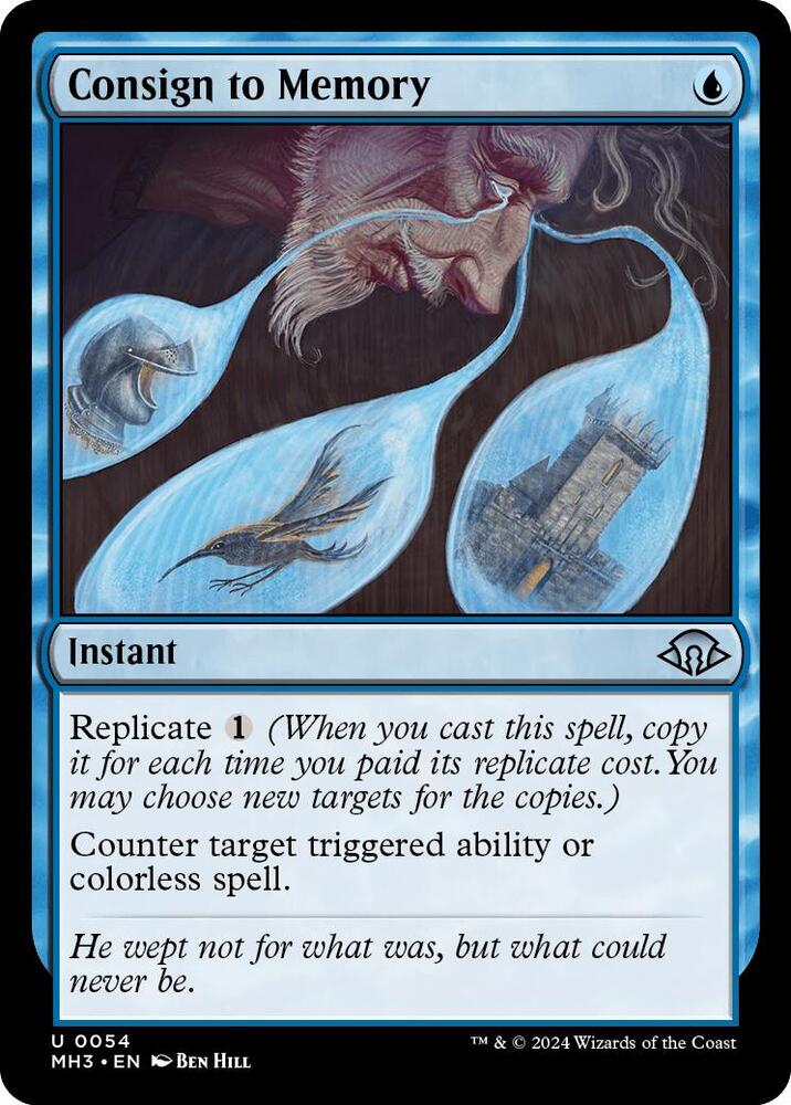 Consign to Memory 54 card from Modern Horizons 3