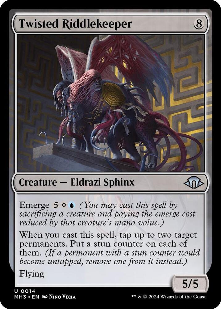 Twisted Riddlekeeper 14 card from Modern Horizons 3