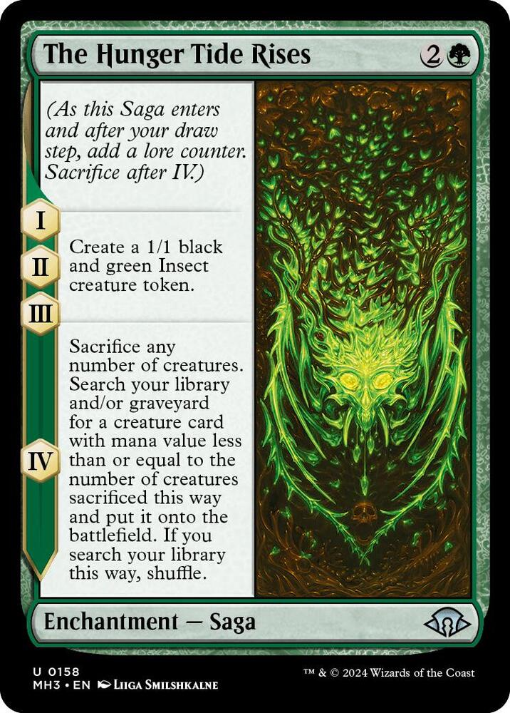 The Hunger Tide Rises 158 card from Modern Horizons 3