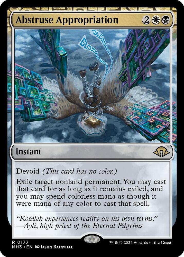 Abstruse Appropriation 177 card from Modern Horizons 3