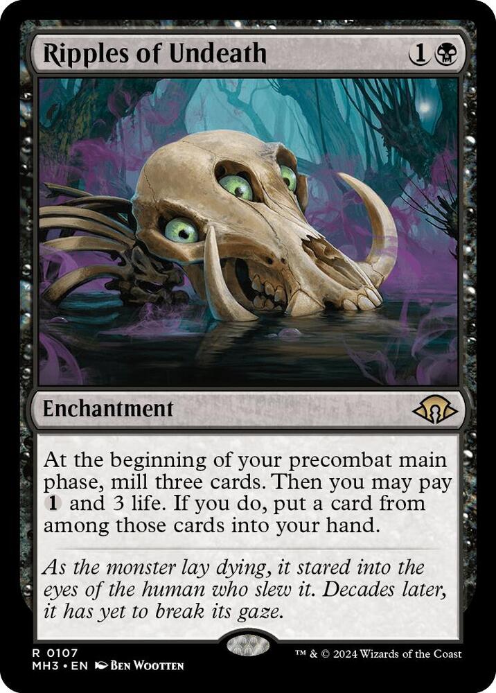 Ripples of Undeath 107 card from Modern Horizons 3