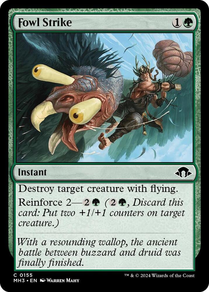 Fowl Strike 155 card from Modern Horizons 3
