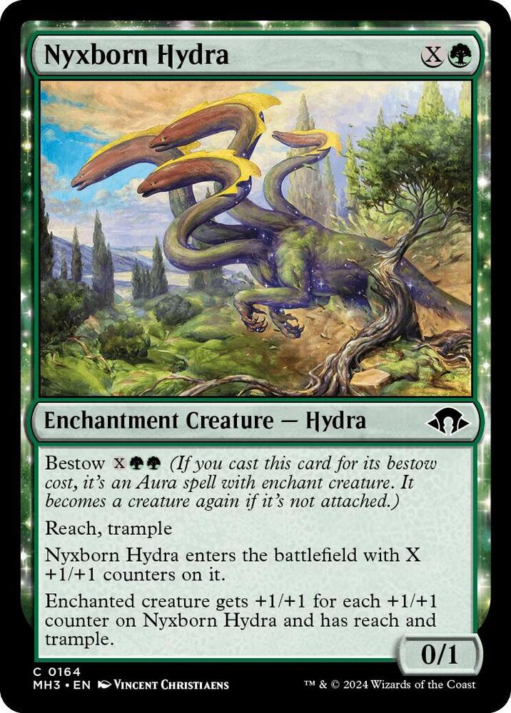 Nyxborn Hydra 164 card from Modern Horizons 3