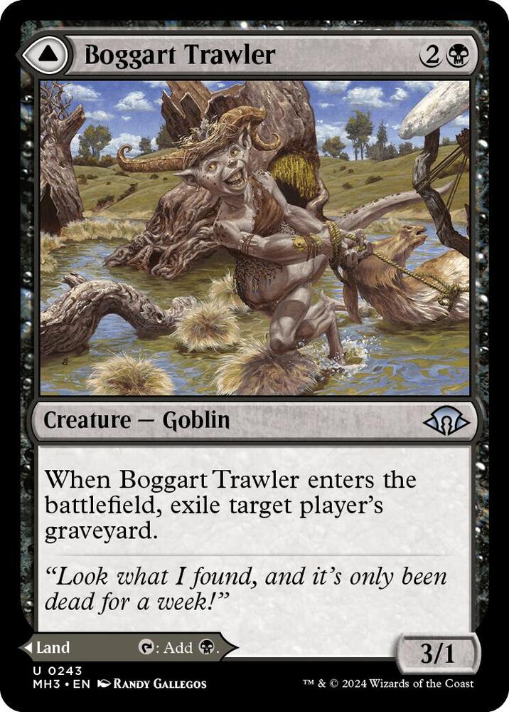 Boggart Trawler 243 card from Modern Horizons 3