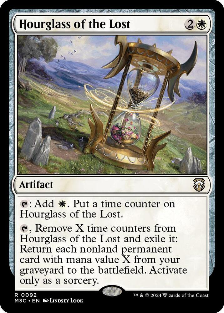 Hourglass of the Lost 92 card from Commander: Modern Horizons 3